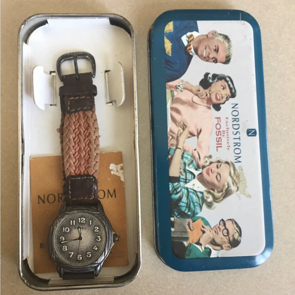 1993 FOSSIL WESTERN WATCH ET-7812